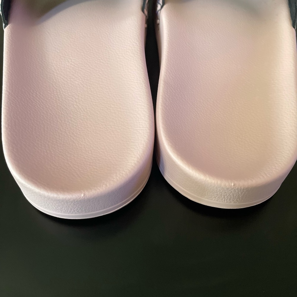 AUTHENTIC MCM POWDER PINK SLIDES